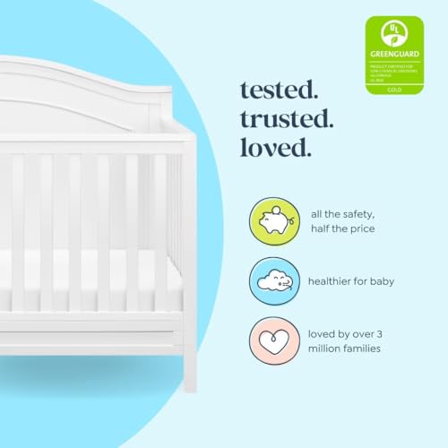 DaVinci Charlie 4-in-1 Convertible Crib, Greenguard - Image 4