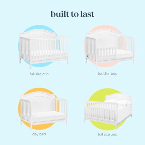 DaVinci Charlie 4-in-1 Convertible Crib, Greenguard - Image 5