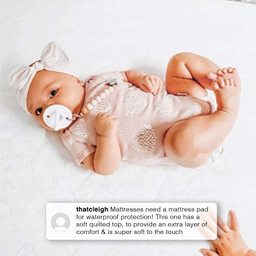 Delta Children Kids Fitted Crib Mattress Pad, Waterproof - Image 5