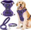 GAMUDA Dog Harness Collar and Leash Set, M