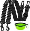 COOYOO Dog Seat Belt 3 Piece Set Adjustable