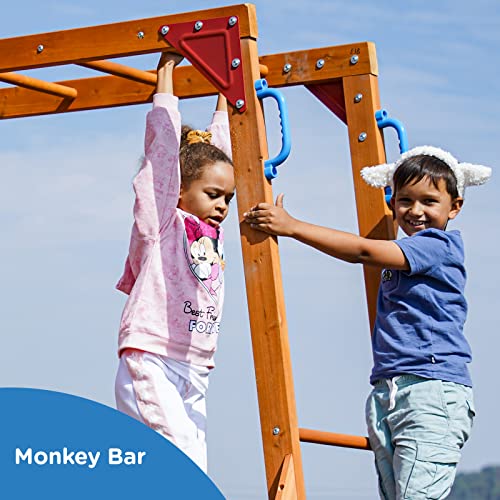 DOLPHIN PLAYGROUND T Dolphin Playground Wooden Monkey Bar Sets - Image 4