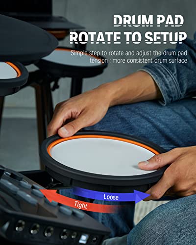 Donner Ded-100 Electric Drum Set For Beginners - Image 5