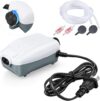 HITOP Dual Outlet Aquarium Electric Air Pump