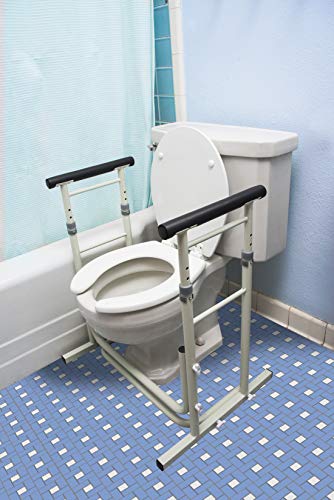 Essential Medical Supply Adjustable Standing Toilet Safety Rail - Image 5