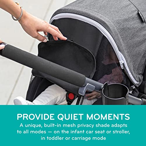 Evenflo Pivot Vizor Travel System LiteMax Car Seat - Image 2
