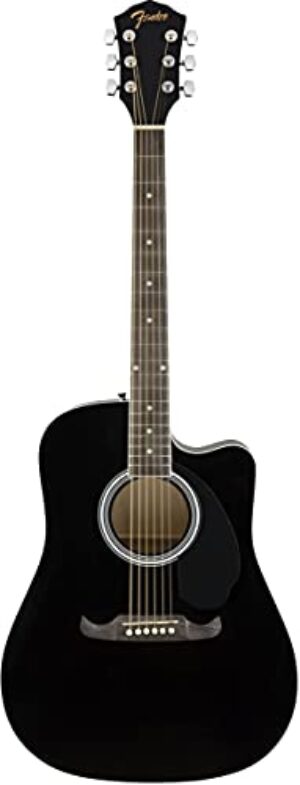 Fender FA-125CE Cutaway Acoustic-Electric Guitar Bundle