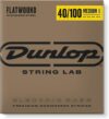 JIM DUNLOP Flatwound Medium Scale Bass Strings DBFS40100M