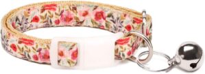 WAAAG Floral Collection Pet Collar – Summer Blooms XS