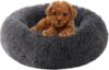 WgoogW Fluffy Donut Anti Anxiety Dog Bed