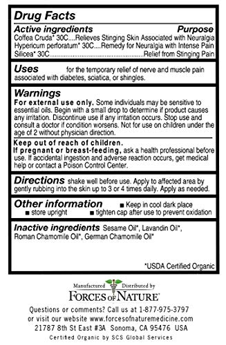 Forces of Nature Nerve Pain Management Oil - Image 4