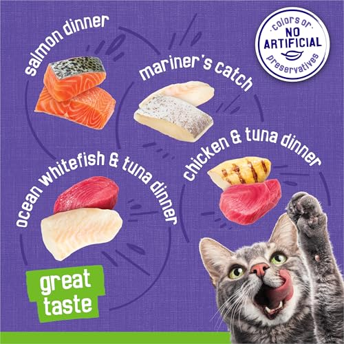 Friskies Wet Cat Food Pate Variety Pack - (Pack of 40) 5.5 oz. Cans - Image 3