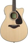 YAMAHA FSX820C Solid Top Acoustic-Electric Guitar