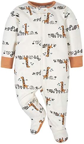 Gerber Baby Boys 4 Pack Sleep Footie - Image 3