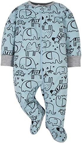 Gerber Baby Boys 4 Pack Sleep Footie - Image 4
