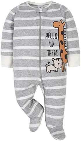 Gerber Baby Boys 4 Pack Sleep Footie - Image 2
