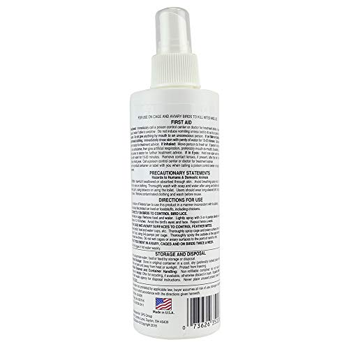 Gimborn Mite & Lice Spray for Birds, 8 oz - Image 2