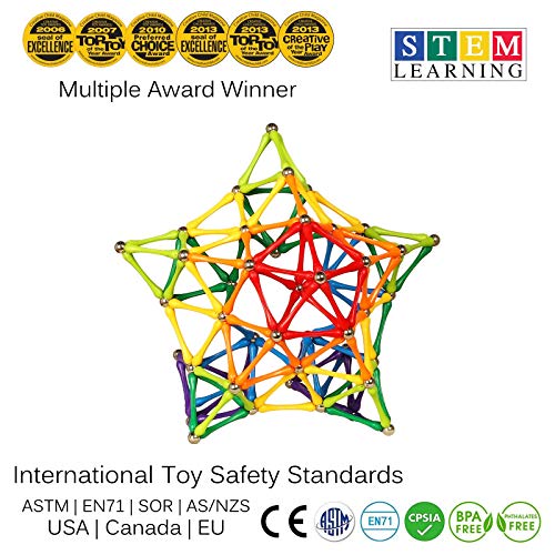 Goobi Magnetic Building Sticks Set, 300 Pcs - Image 3