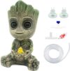 AnxunJim Groot Air Bubbler Fish Tank Set