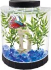 Tetra Half Moon 1.1 Gallon Fish Tank