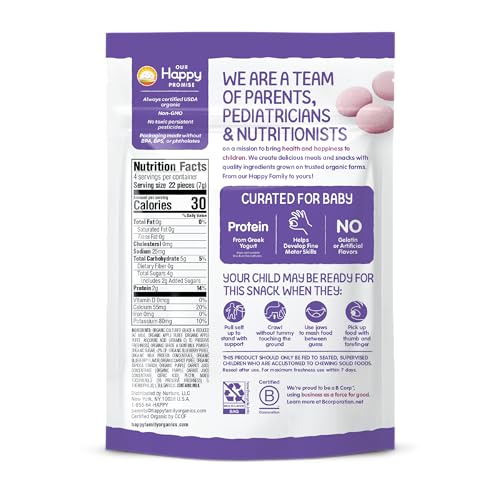 Happy Baby Greek Yogis Freeze Dried Yogurt &Veggie - Image 2