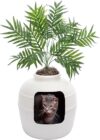 Good Pet Stuff Hidden Litter Box Planter With Plants