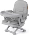 YOLEO High Chair Folding Portable Booster Seat (Grey)