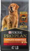 Purina Pro Plan High Protein Dog Food, Shredded Blend Beef & Rice Formula – 47 Lb. Bag