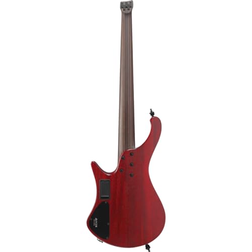 Ibanez Ergonomic Headless 5-string Bass Guitar - Stained Wine Red - Image 3
