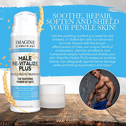 Imagine Dermatology Male Re-Vitalize PLUS Oats Penile Health Cream - Image 4