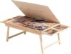 LAVIEVERT Jigsaw Puzzle Table With Drawers & Cover