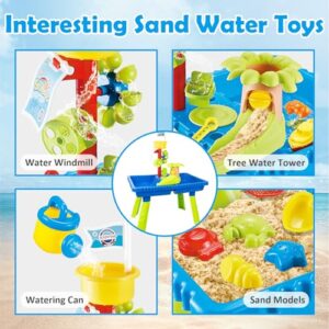 KalaDuck 37 Pcs Toddler Sand Water Table