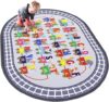 HiiARug Kids Carpet Playmat Rug ABC Alphabet