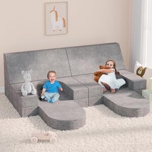 Betterhood Kids Couch, 8PCS Toddler & Child Sofa