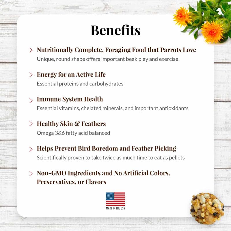 LAFEBER'S Classic Nutri-Berries Pet Bird Food, 3.25 lb - Image 3