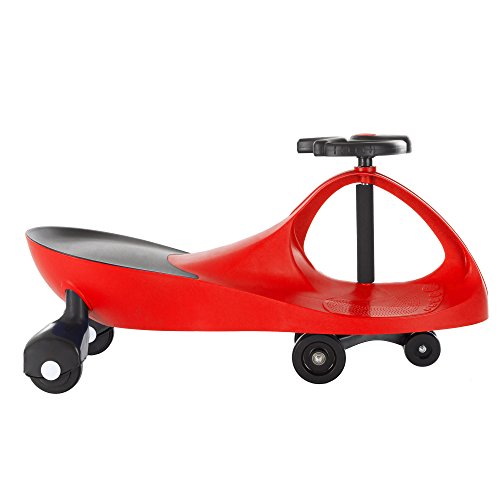Lil' Rider Wiggle Car Ride On Toy – Red/Black - Image 3