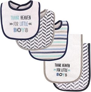 Luvable Friends Bib And Burp Cloth Set