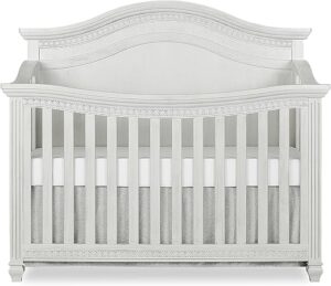 Evolur Madison 5-In-1 Convertible Crib, Antique Grey