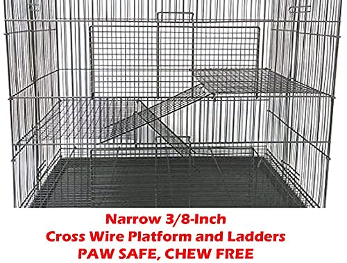 Mcage 3-Tiers Foldable Small Animal Carrier Cage - Image 4