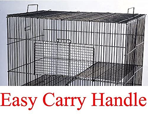 Mcage 3-Tiers Foldable Small Animal Carrier Cage - Image 5