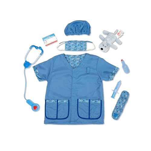 Melissa & Doug Veterinarian Role-Play Costume Set - Kids Vet - Image 4