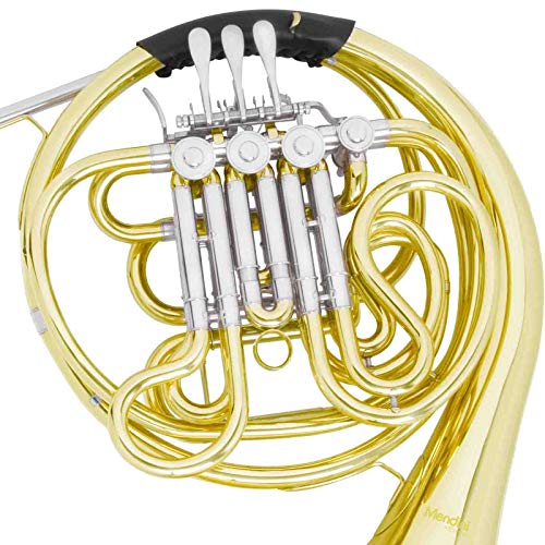 Mendini by Cecilio Intermediate Double French Horn, MFH-30L+92D - Image 3