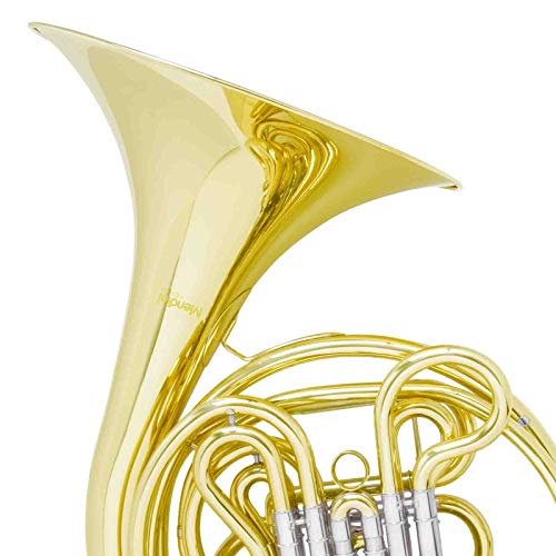Mendini by Cecilio Intermediate Double French Horn, MFH-30L+92D - Image 4