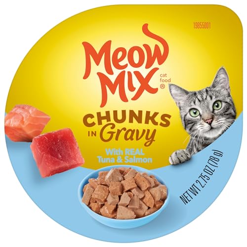 Meow Mix Seafood Favorites Chunks Wet Cat Food, 2.75 Ounce (Pack of 12) - Image 5