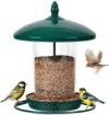 Youvip Metal Bird Feeder Holds 2.35LB Seeds