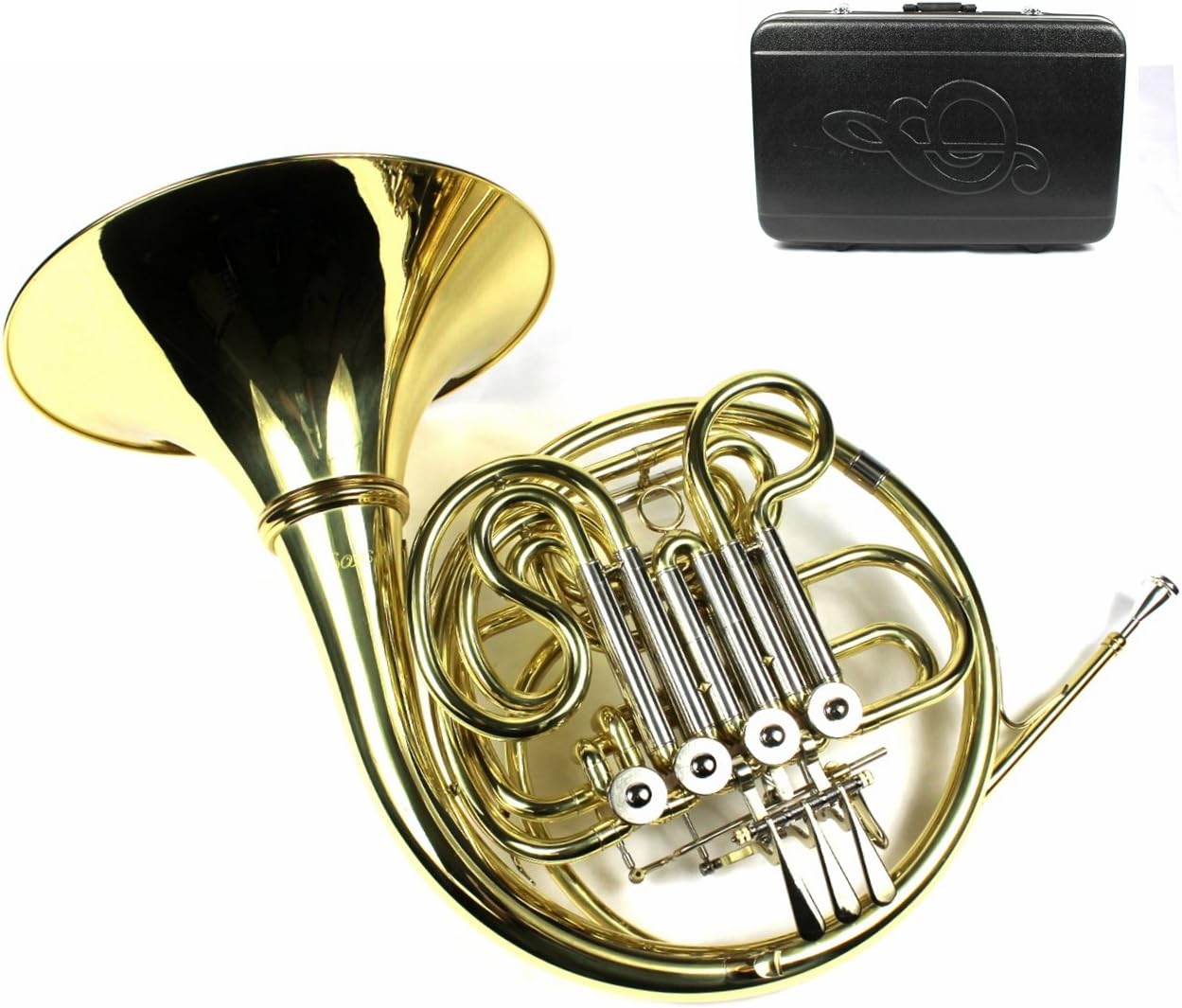 Moz Monel Bb/F Double French Horn w/Case