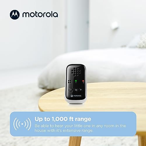 Motorola Nursery PIP10 Audio Baby Monitor - 1000ft Range - Image 5