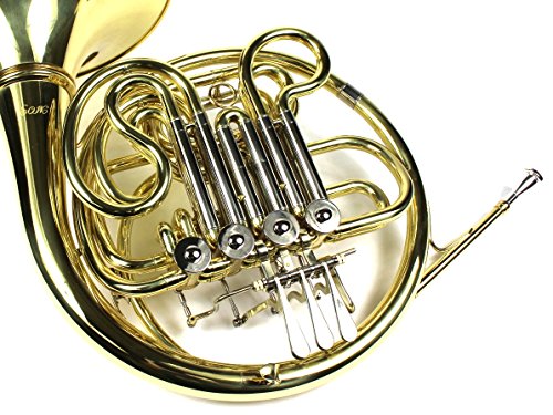 Moz Monel Bb/F Double French Horn w/Case - Image 4