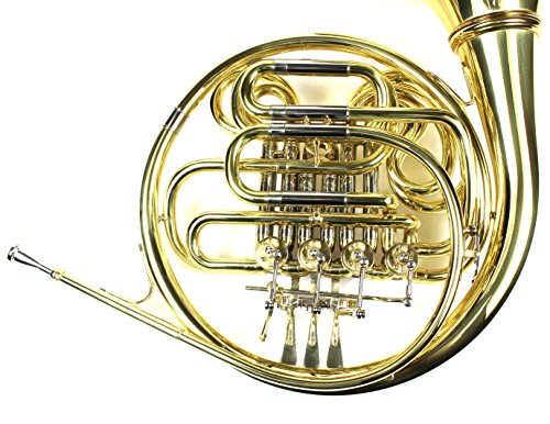 Moz Monel Bb/F Double French Horn w/Case - Image 5