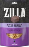 Zilla Munchies River Shrimp for Reptiles, 2-Ounce